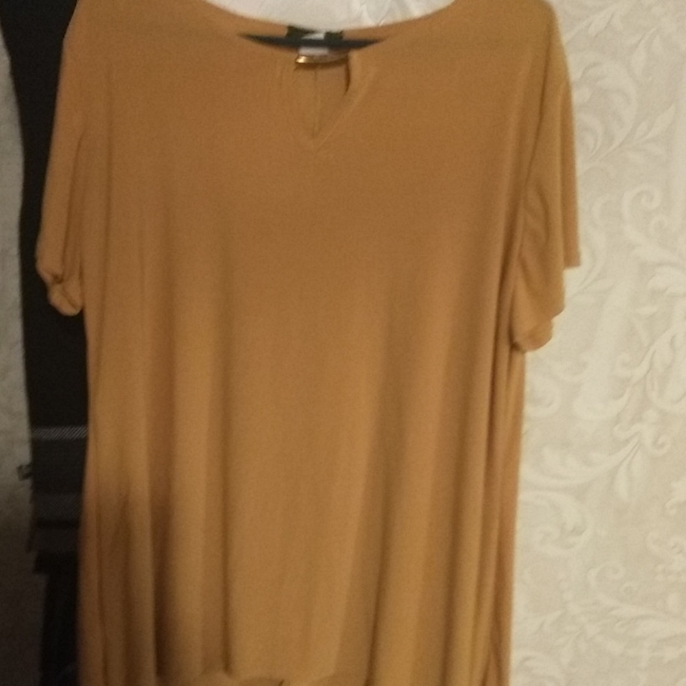 Mustard colored top